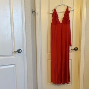 Victoria's Secret Red Lace Chemise